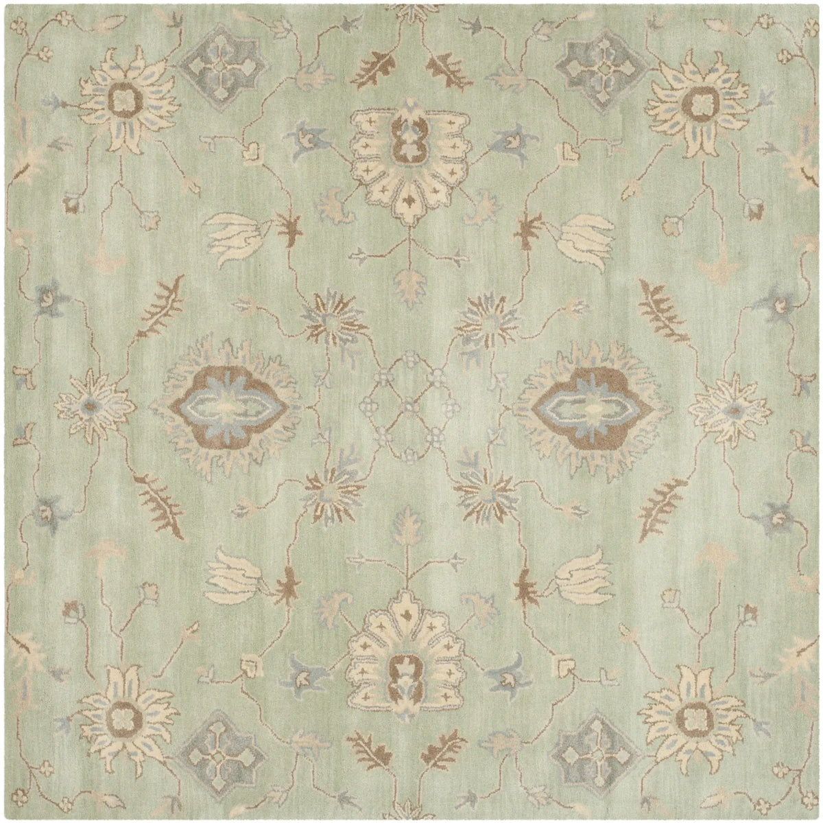 Safavieh Wyndham 7'-0" x 7'-0" Rug in Light Green