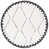 Safavieh Marrakesh 6'-7" x 6'-7" Rug in Ivory / Anthracite
