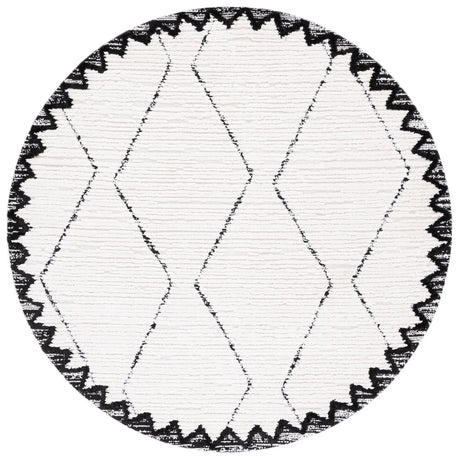 Safavieh Marrakesh 6'-7" x 6'-7" Rug in Ivory / Anthracite