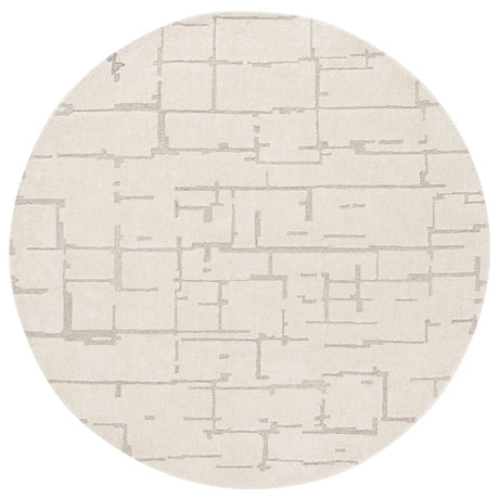 Safavieh Ebony 6'-0" x 6'-0" Rug in Ivory / Grey
