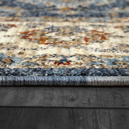 Dynamic Rugs Dakota 6640 Blue/Multi Area Rug