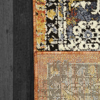 Dynamic Rugs Mabel 4093 Rust/Navy/Multi Area Rug