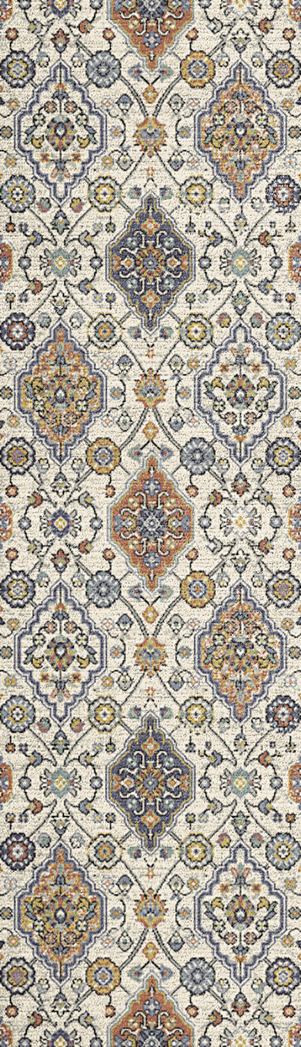 Dynamic Rugs Mabel 4091 Ivory/Multi Area Rug