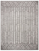 Safavieh Tulum 10'-0" x 13'-0" Rug in Dark Grey / Ivory