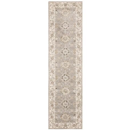 Oriental Weavers Sphinx Andorra 8929H Grey / Ivory Rugs - runner