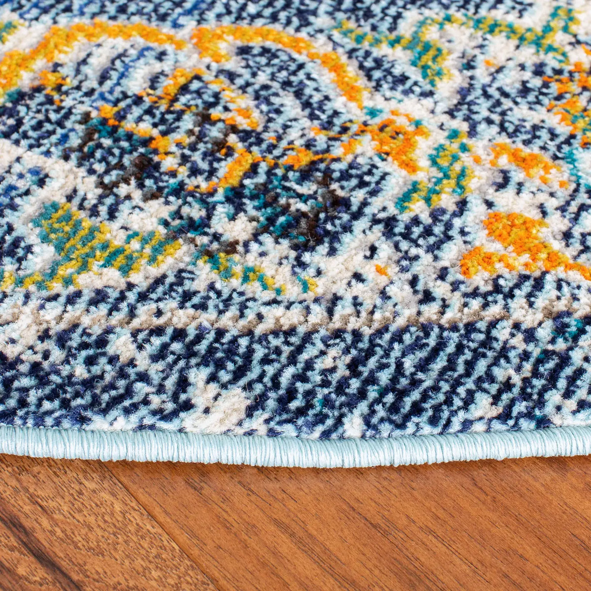 Safavieh Madison 5'-0" x 5'-0" Rug in Navy / Grey