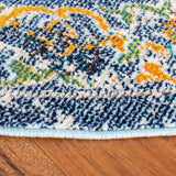 Safavieh Madison 5'-0" x 5'-0" Rug in Navy / Grey