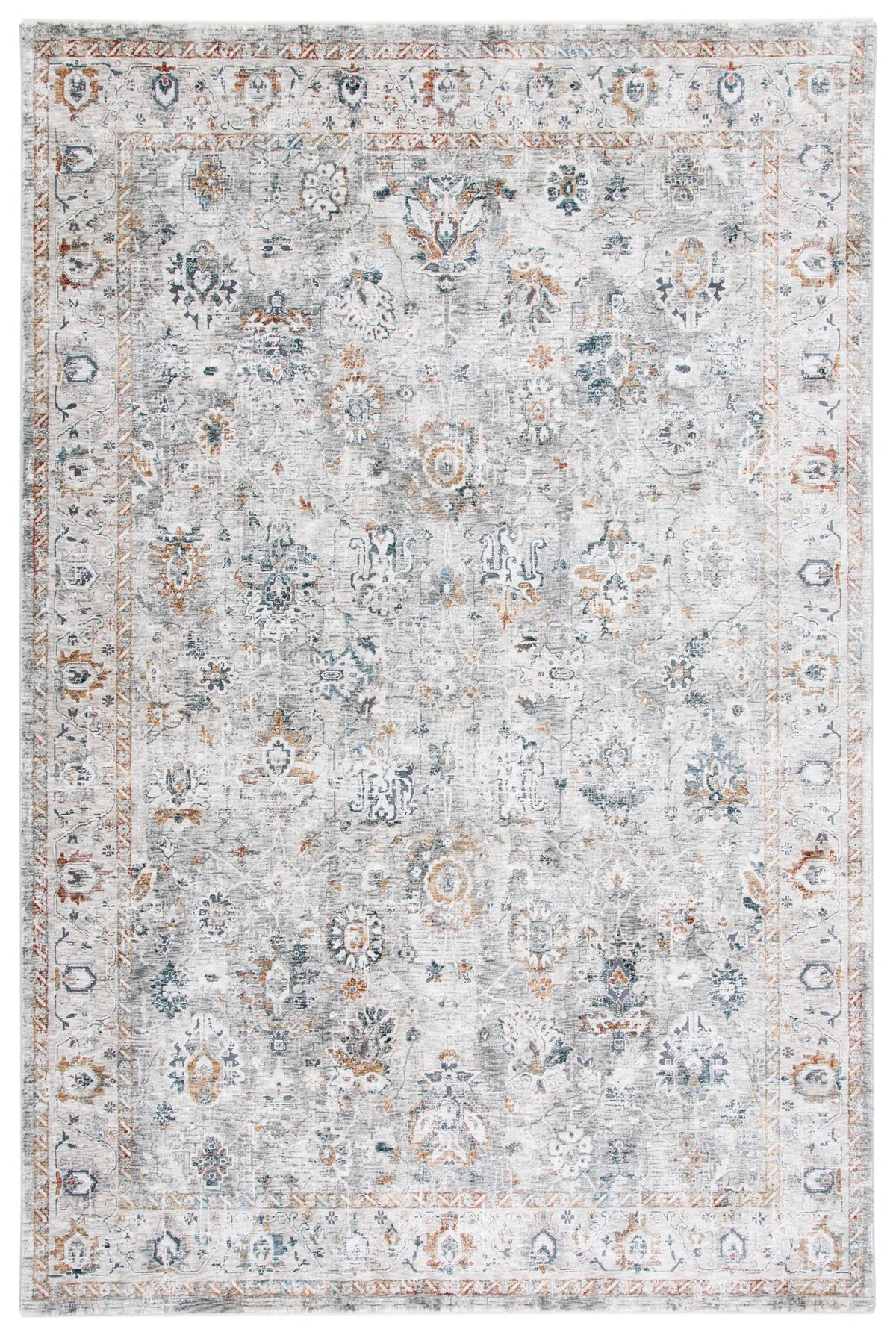 Safavieh Dream 4'-0" x 6'-0" Rug in Ivory / Light Grey