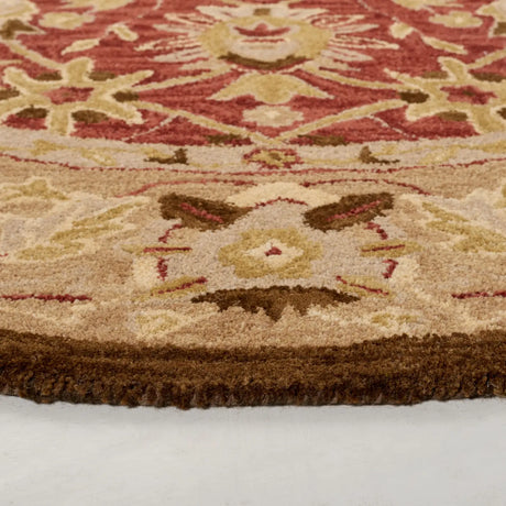 Safavieh Antiquity 6'-0" x 6'-0" Rug in Red / Beige