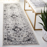 Safavieh Madison 2'-3" x 8'-0" Rug in Grey / Black
