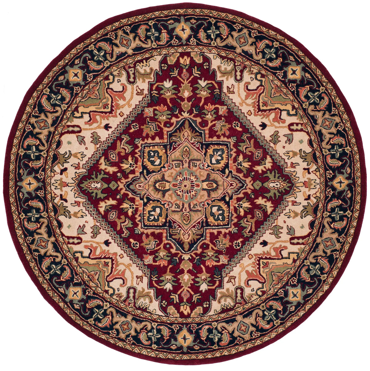 Safavieh Heritage 10'-0" x 10'-0" Rug in Red