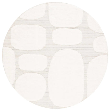 Safavieh Manhattan 6'-0" x 6'-0" Rug in Ivory / Beige