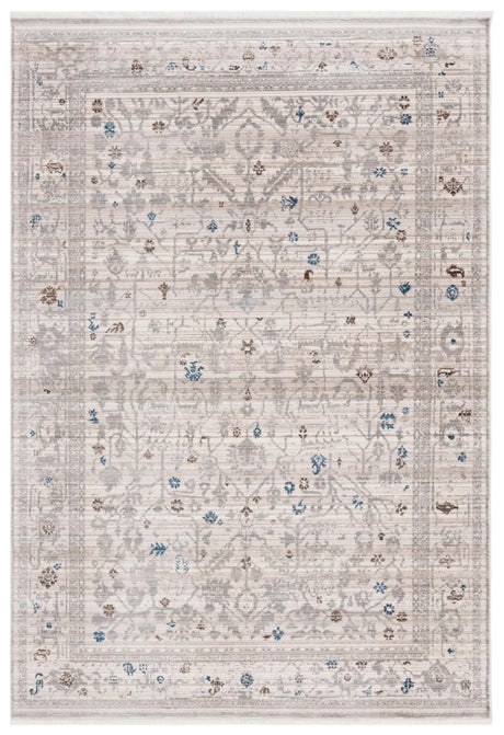 Safavieh Vintage Persian 4'-0" x 6'-0" Rug in Ivory / Light Grey