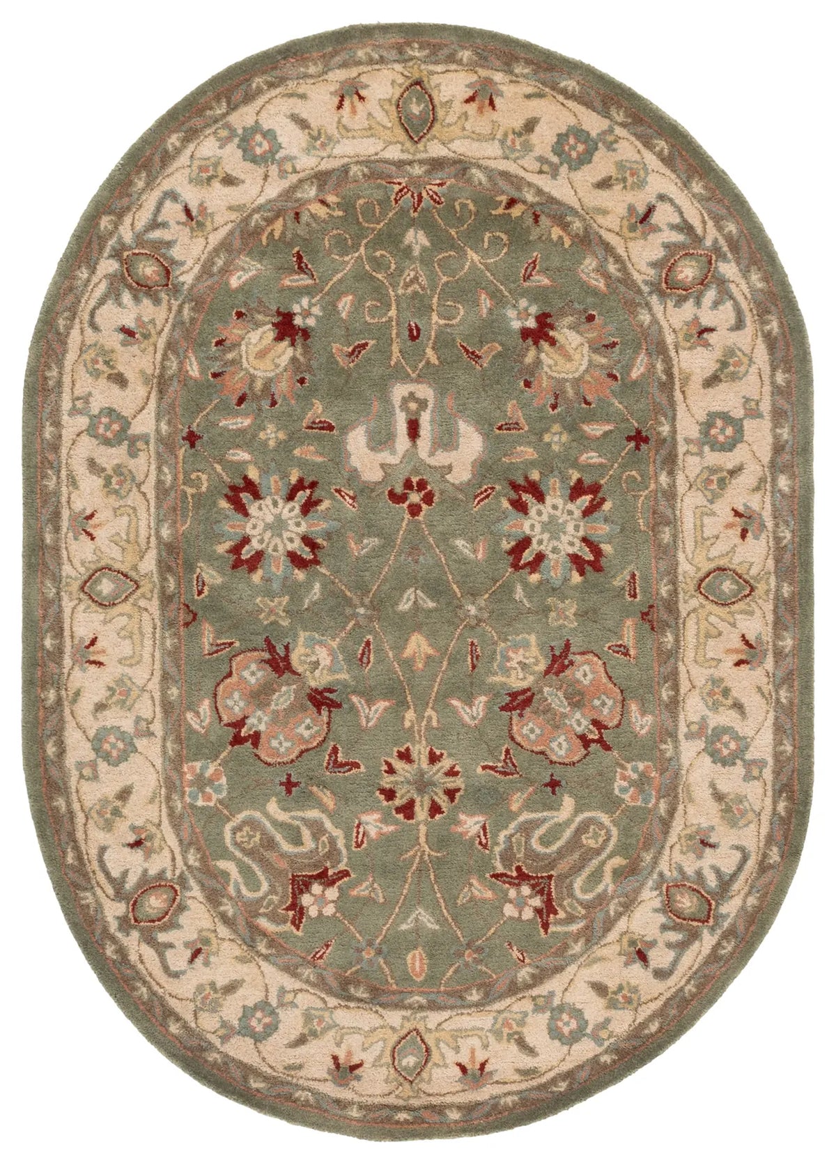 Safavieh Antiquity 4'-6" x 6'-6" Rug in Sage