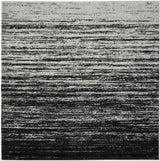 Safavieh Adirondack 6'-0" x 6'-0" Rug in Silver / Black