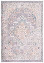Safavieh Olympia 4'-0" x 6'-0" Rug in Dark Grey / Beige