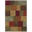 Oriental Weavers Sphinx Hudson 030c1 Green / Red Rugs - main flat