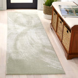 Safavieh Revive 2'-3" x 8'-0" Rug in Sage / Ivory