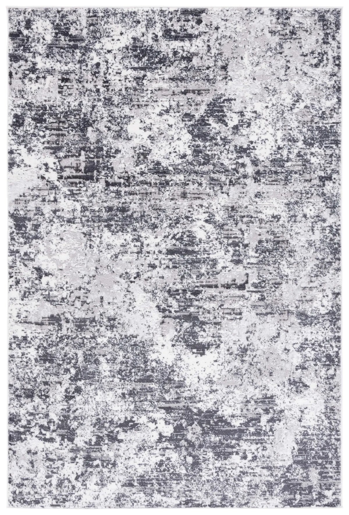 Safavieh Amelia 700 4'-0" x 6'-0" Rug in Charcoal / Ivory