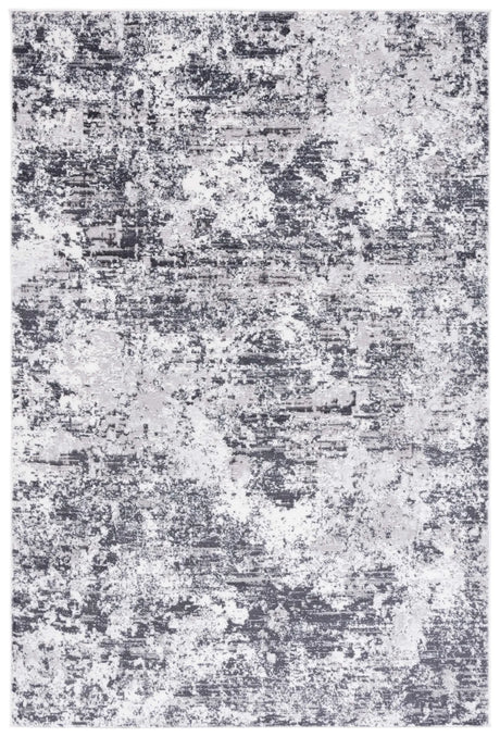 Safavieh Amelia 700 4'-0" x 6'-0" Rug in Charcoal / Ivory