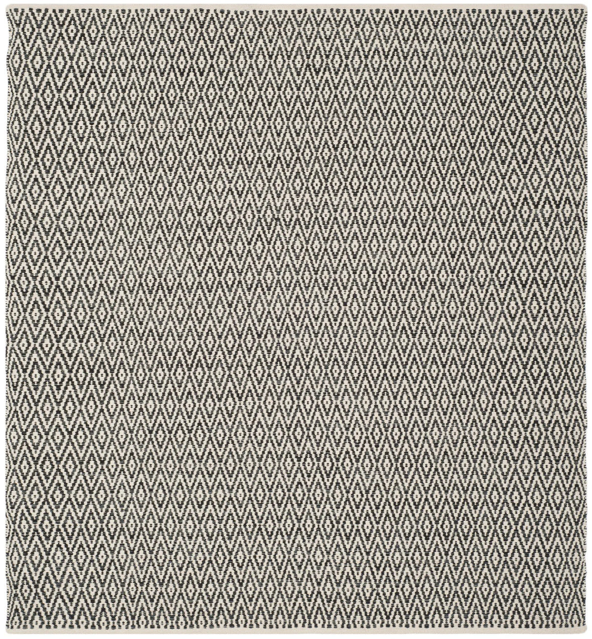 Safavieh Montauk 6'-0" x 6'-0" Rug in Ivory / Dark Grey