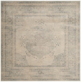 Safavieh Vintage 6'-0" x 6'-0" Rug in Light Blue / Cream