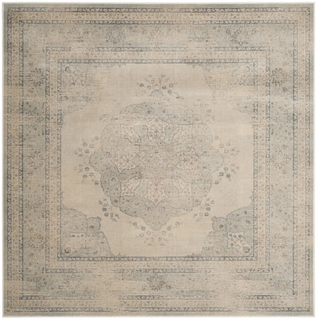 Safavieh Vintage 6'-0" x 6'-0" Rug in Light Blue / Cream