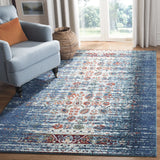 Safavieh Monaco 4'-0" x 5'-7" Rug in Blue / Ivory