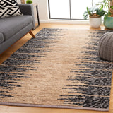 Safavieh Natural Fiber 4'-0" x 6'-0" Rug in Natural / Black