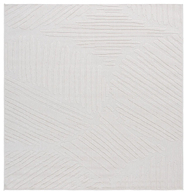 Safavieh Global 6'-7" x 6'-7" Rug in Light Beige / Ivory