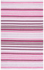 Safavieh Montauk 4'-0" x 6'-0" Rug in Pink / Ivory
