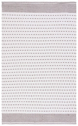 Safavieh Montauk 4'-0" x 6'-0" Rug in Brown / Ivory