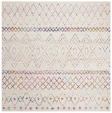 Safavieh Madison 700 6'-7" x 6'-7" Rug in Ivory / Fuchsia