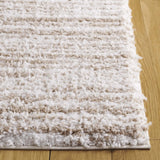 Safavieh Rumi Shag 4'-0" x 6'-0" Rug in Ivory / Beige