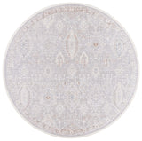 Safavieh Marmara 6'-7" x 6'-7" Rug in Grey / Blue Rust