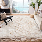 Safavieh Casablanca 8'-0" x 10'-0" Rug in Rust / Ivory