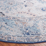 Safavieh Tucson 6'-0" x 6'-0" Rug in Blue / Beige