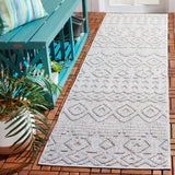 Safavieh Global 2'-2" x 8'-0" Rug in Grey / Ivory