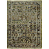 Oriental Weavers Sphinx Andorra 7125C Green/Brown Rugs - main flat