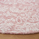 Safavieh Metro 6'-0" x 6'-0" Rug in Pink / Ivory