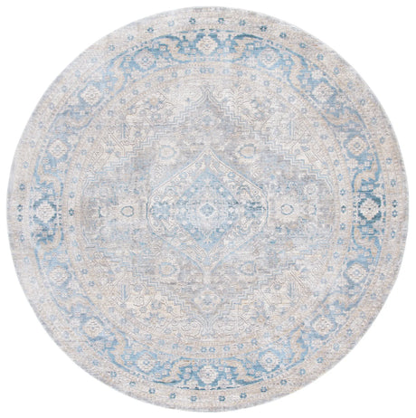 Safavieh Dream 6'-7" x 6'-7" Rug in Grey / Blue