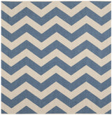Safavieh Courtyard 5'-3" x 5'-3" Rug in Blue / Beige