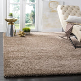 Safavieh Milan Shag 6'-0" x 9'-0" Rug in Dark Beig