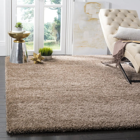 Safavieh Milan Shag 6'-0" x 9'-0" Rug in Dark Beig