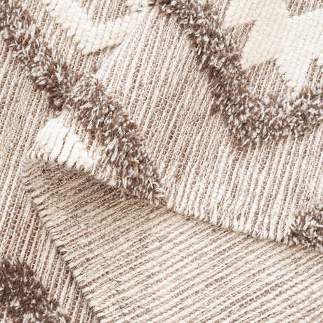 Safavieh Natura 4'-0" x 6'-0" Rug in Dark Grey / Ivory