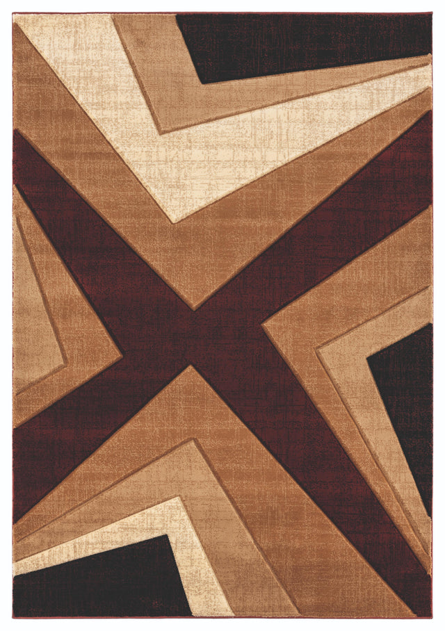 United Weavers Bristol Zine Burgundy (2050-10034) Rugs