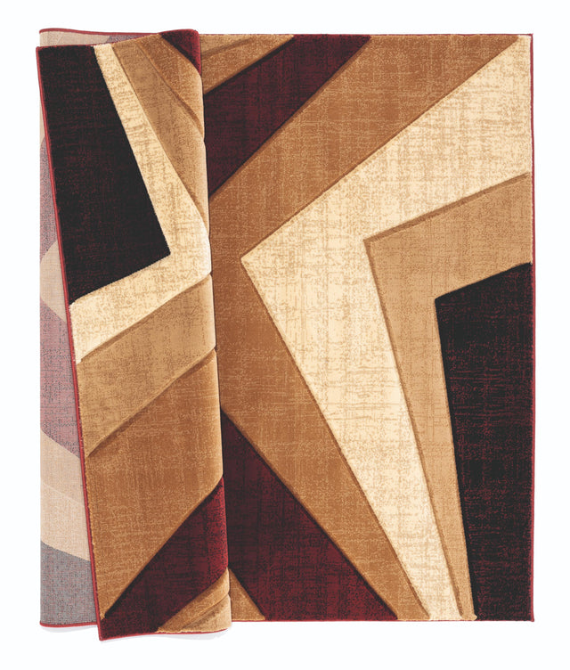 United Weavers Bristol Zine Burgundy (2050-10034) Rugs