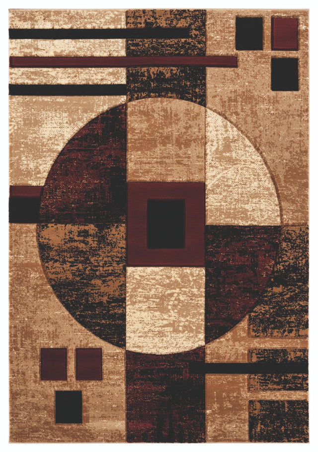 United Weavers Bristol Epsilon Burgundy (2050-10134) Rugs