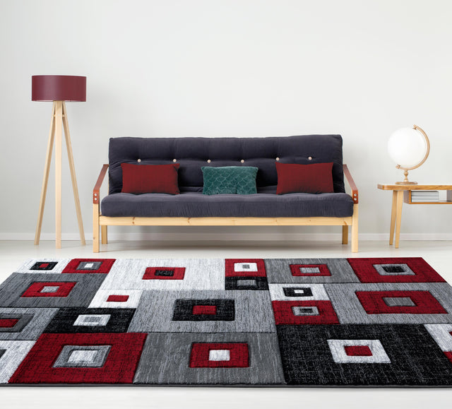 United Weavers Bristol Cicero Red (2050-10230) Rugs