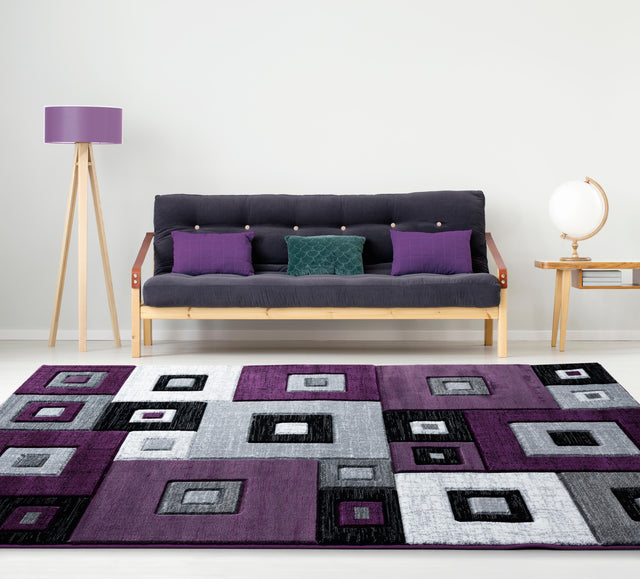 United Weavers Bristol Cicero Plum (2050-10282) Rugs
